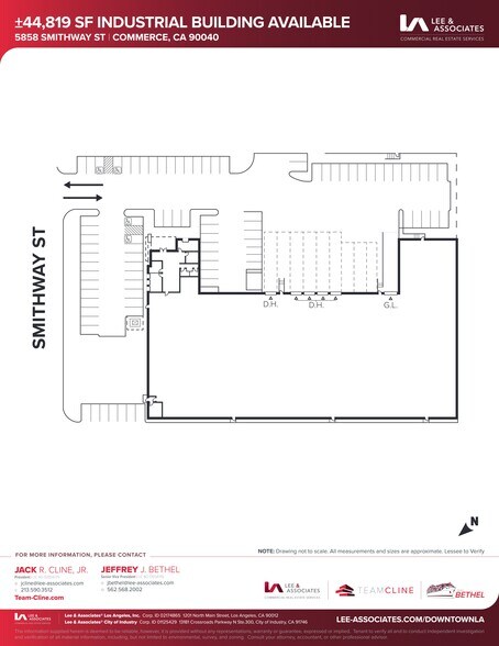 5858-5860 Smithway St, Commerce, CA à louer - Plan de site – Image 2 sur 2