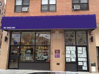 Plus de détails pour 366 Kings Hwy, Brooklyn, NY - Bureau/Local commercial à louer