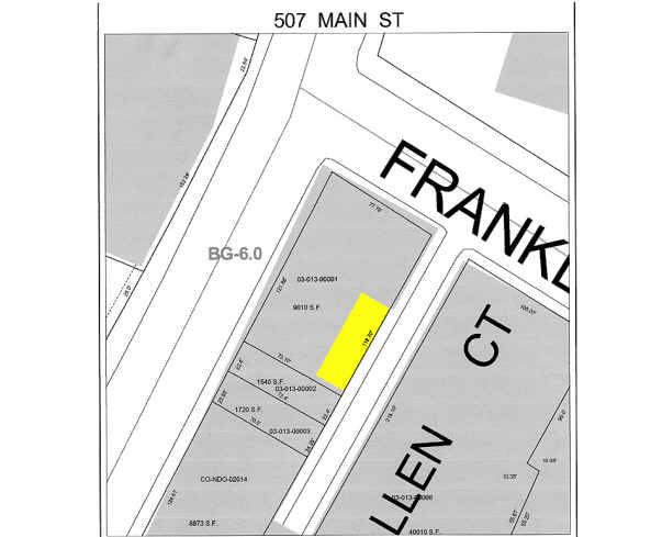 50 Franklin St, Worcester, MA à louer - Plan cadastral – Image 2 sur 111