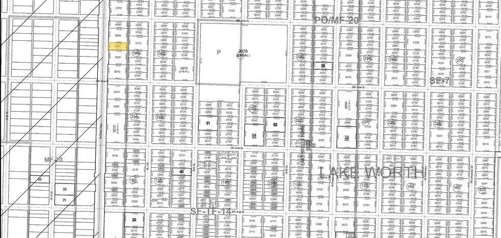 818 N Dixie Hwy, Lake Worth, FL à louer - Plan cadastral – Image 3 sur 16