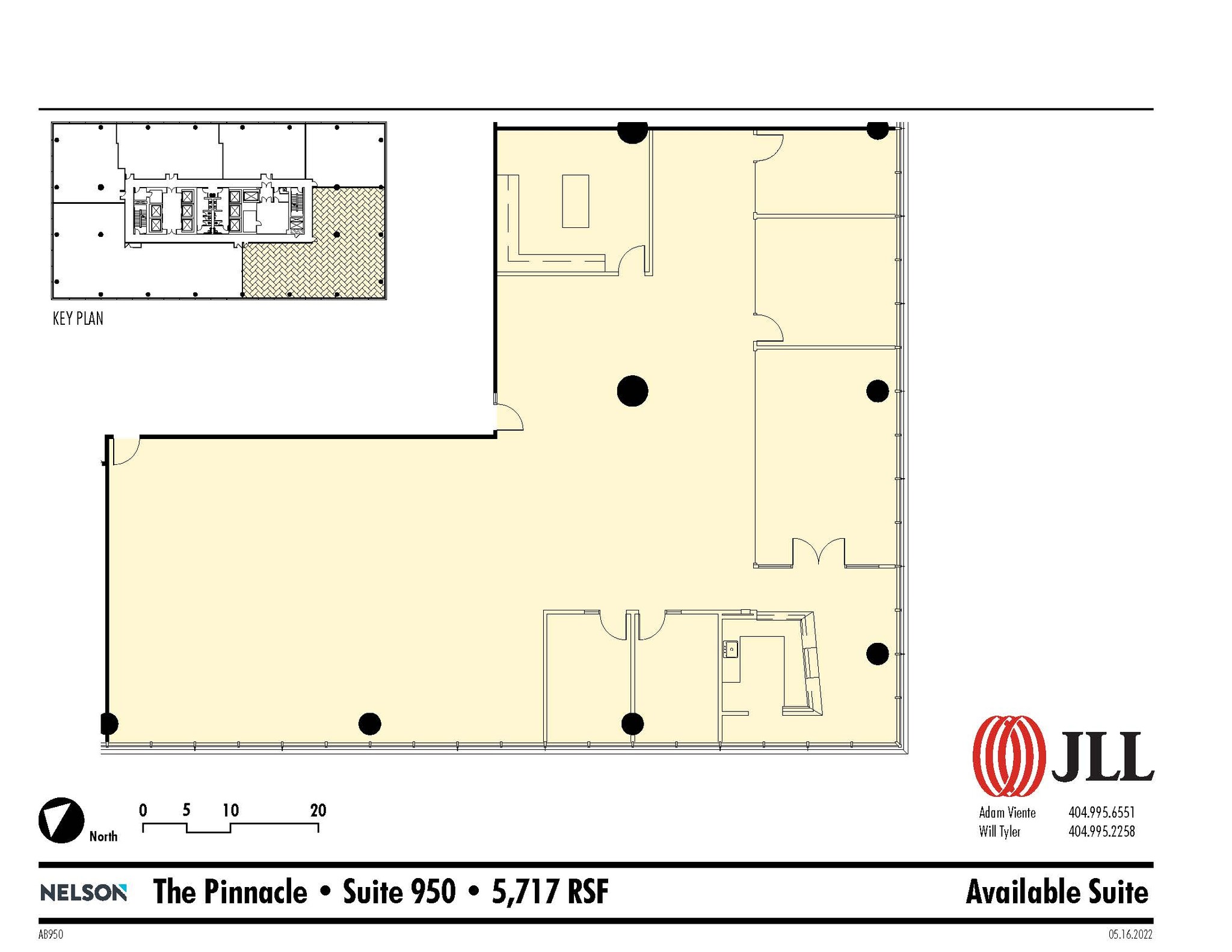 3455 Peachtree Rd NE, Atlanta, GA à louer Plan d’étage– Image 1 sur 1