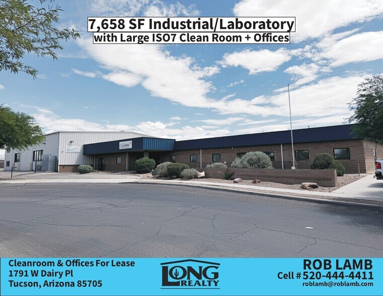 1791 W Dairy Pl, Tucson, AZ à louer - Photo de l’immeuble – Image 1 sur 7