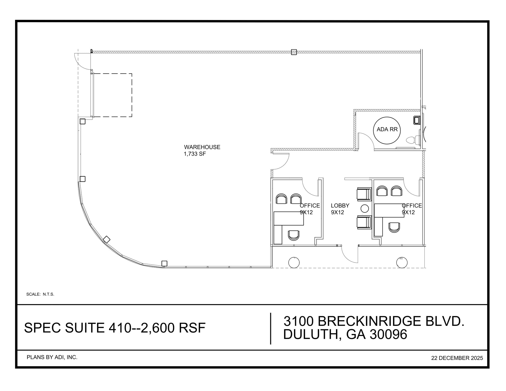 3100 Breckinridge Blvd, Duluth, GA à louer Plan de site– Image 1 sur 8
