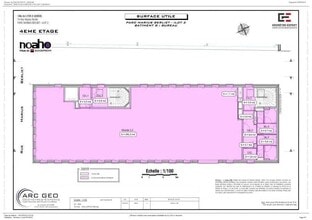 Bureau dans Lyon à louer Plan d’étage– Image 1 sur 2