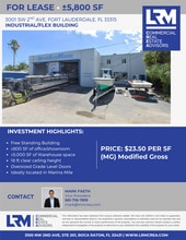 3001 SW 2nd Ave, Fort Lauderdale, FL à louer Photo de l’immeuble– Image 1 sur 1