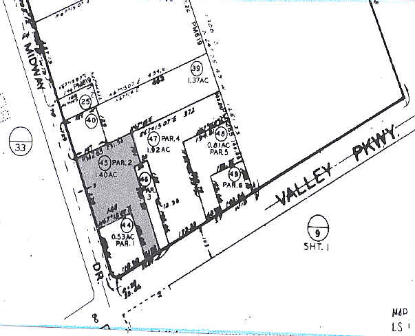 2010 E Valley Pky, Escondido, CA à vendre - Plan cadastral – Image 2 sur 4