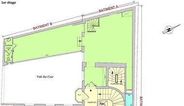 Bureau dans Paris à louer Plan d’étage– Image 1 sur 3