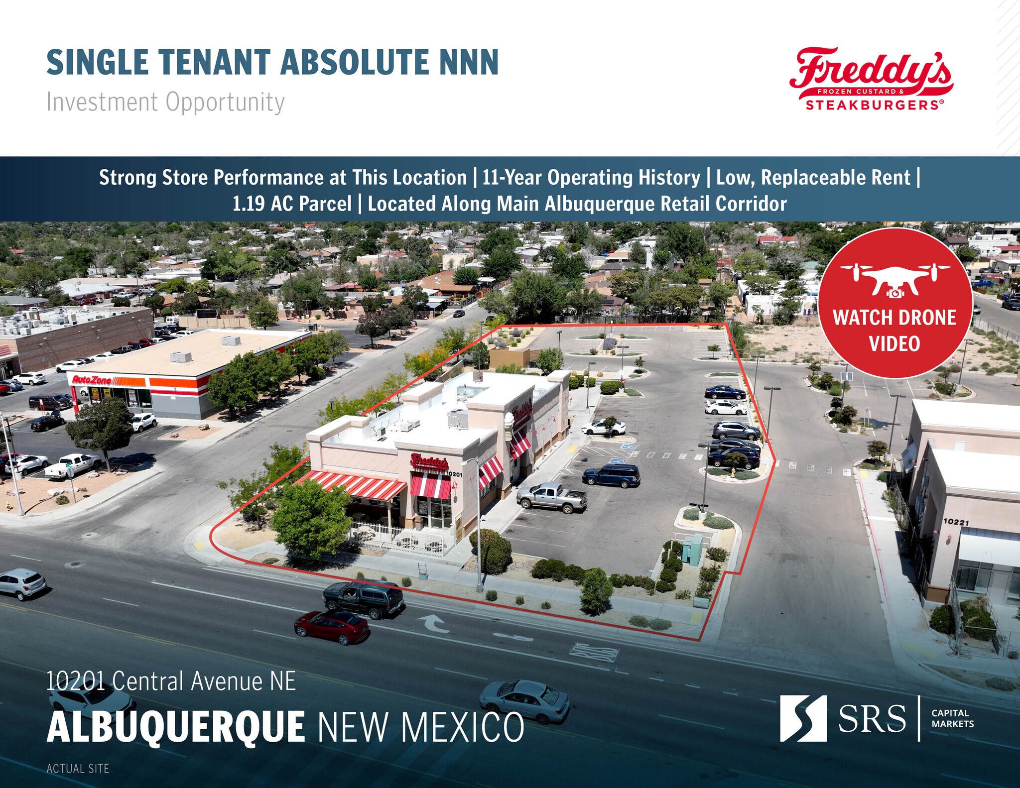 10201 Central Ave NE, Albuquerque, NM à vendre Photo principale– Image 1 sur 11