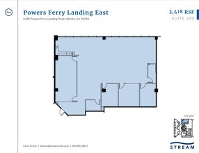 6190 Powers Ferry Landing Rd, Atlanta, GA à louer Plan d’étage– Image 1 sur 1