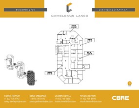 2850 E Camelback Rd, Phoenix, AZ à louer Plan d’étage– Image 1 sur 1