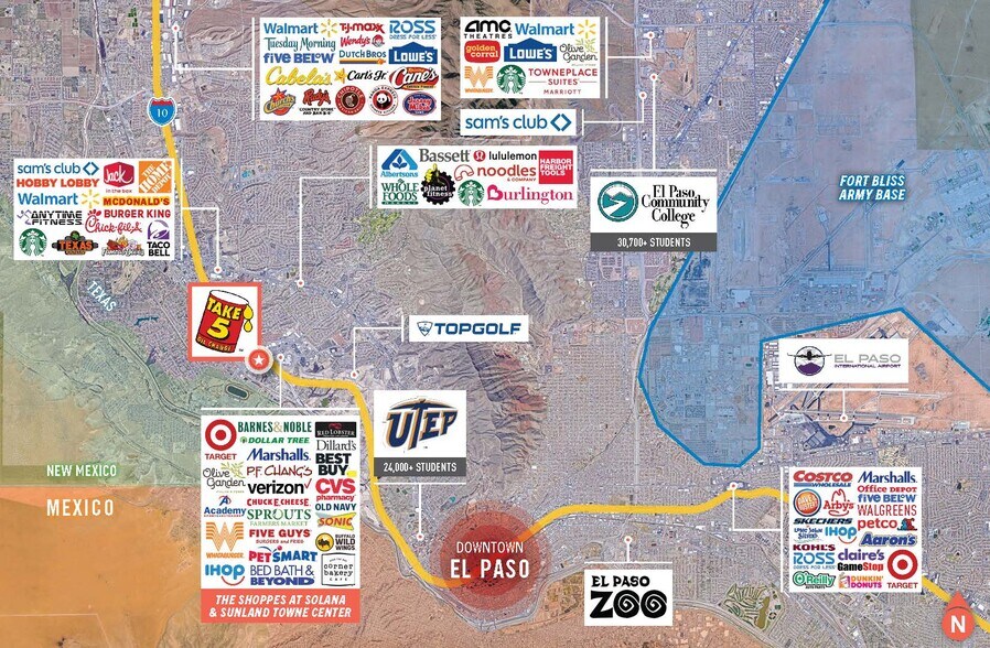 915 Sunland Park Dr, El Paso, TX à vendre - Photo de l’immeuble – Image 2 sur 5