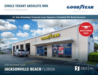 Plus de détails pour 1740 S 3rd St, Jacksonville Beach, FL - Local commercial à vendre