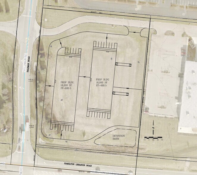 Hamilton Lebanon Rd, Monroe, OH à louer - Plan de site – Image 3 sur 6