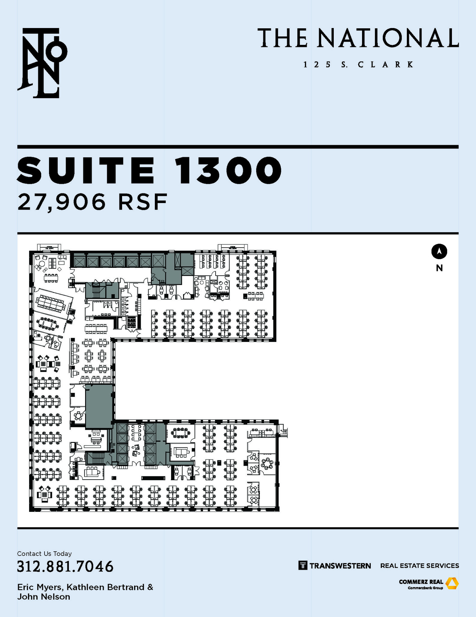 125 S Clark St, Chicago, IL à louer Plan d’étage– Image 1 sur 1