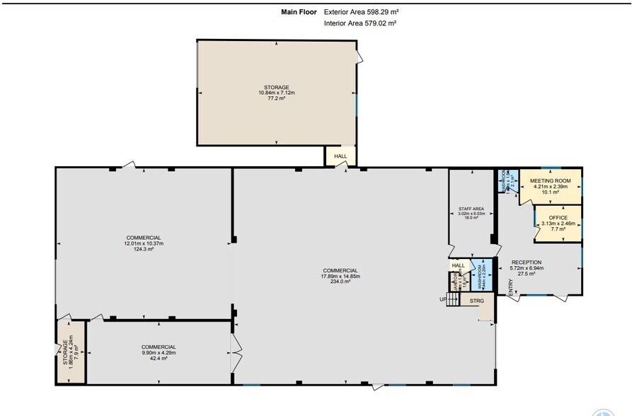 Automotive building / 0.5 Acre Lot portefeuille de 3 biens à vendre sur LoopNet.fr - Plan d’étage – Image 3 sur 3