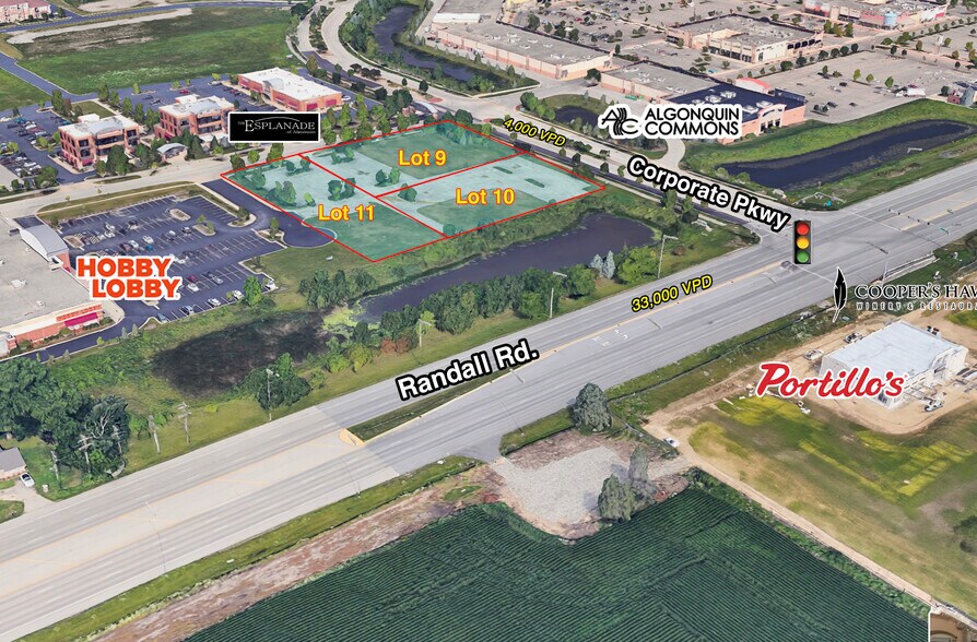 2310 Randall - SWC Randall & Corporate Pkwy rd, Algonquin, IL à louer - Photo principale – Image 1 sur 3