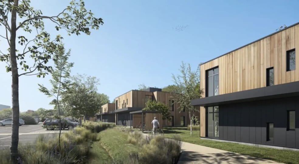 Bureau dans à louer - Photo de l’immeuble – Image 3 sur 5