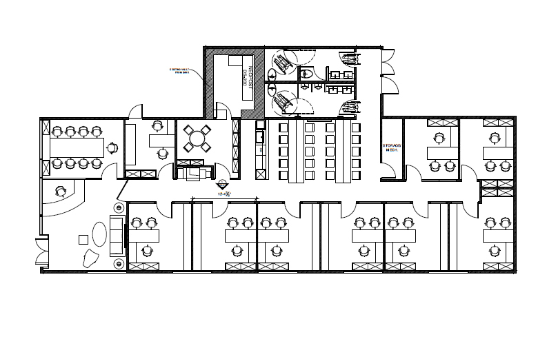 8594 Granville St, Vancouver, BC à louer Plan d’étage– Image 1 sur 1