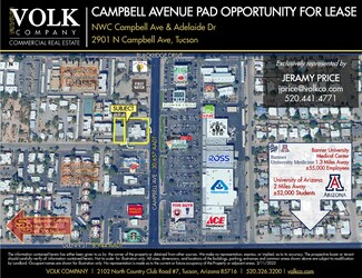 Plus de détails pour 2901 N Campbell Ave, Tucson, AZ - Local commercial à louer