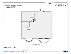 452 8th St, Oakland, CA à louer Plan d’étage– Image 1 sur 1