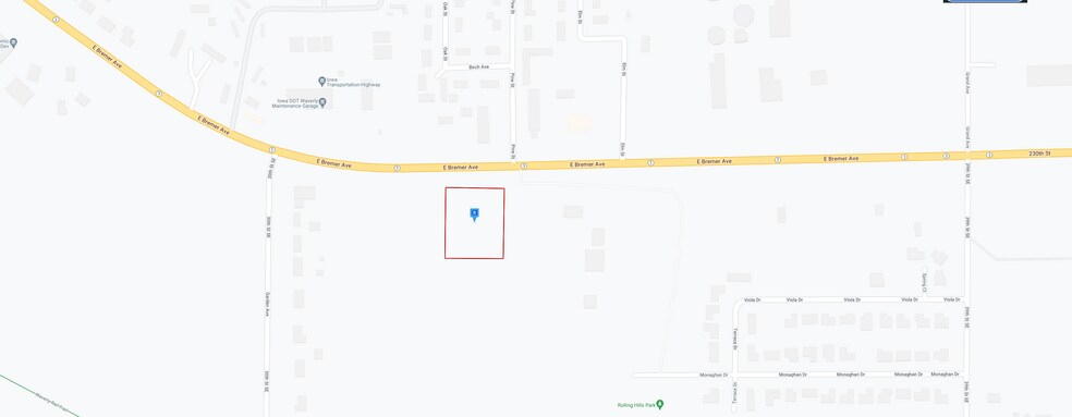 3250 E Bremer Ave, Waverly, IA à vendre - Plan cadastral – Image 2 sur 2