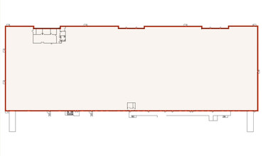 651 Brigham Rd, Greensboro, NC à louer Plan d’étage– Image 1 sur 1