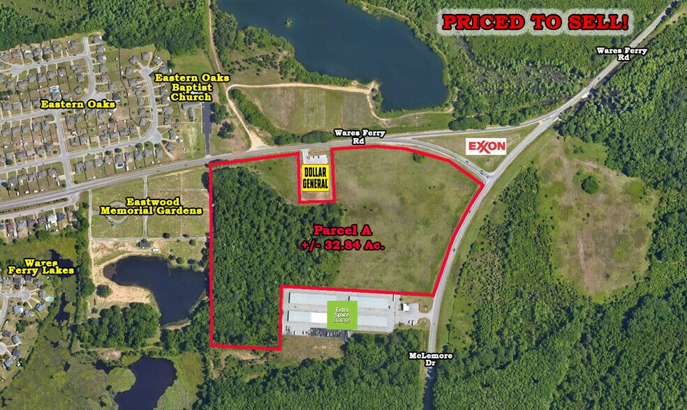 McLemore Dr. & Wares Ferry Rd, Montgomery, AL à vendre - Photo de l’immeuble – Image 1 sur 4