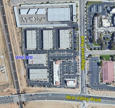 12180 Ridgecrest Rd, Victorville, CA - Vue aérienne  vue de carte