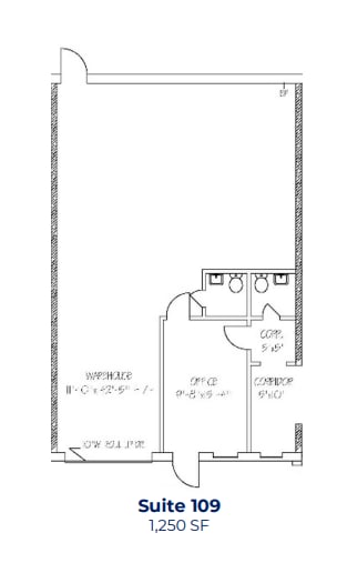 5773-5776 Arrowhead Drive, Virginia Beach, VA à louer Plan d’étage– Image 1 sur 1