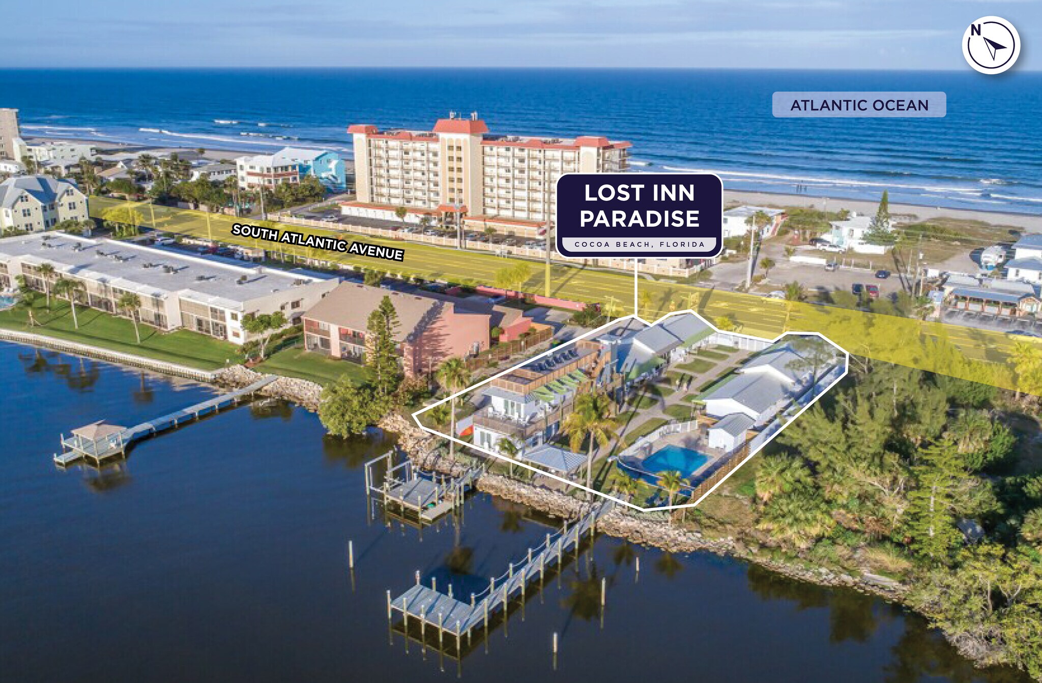 2902 S Atlantic Ave, Cocoa Beach, FL à vendre Photo principale– Image 1 sur 13