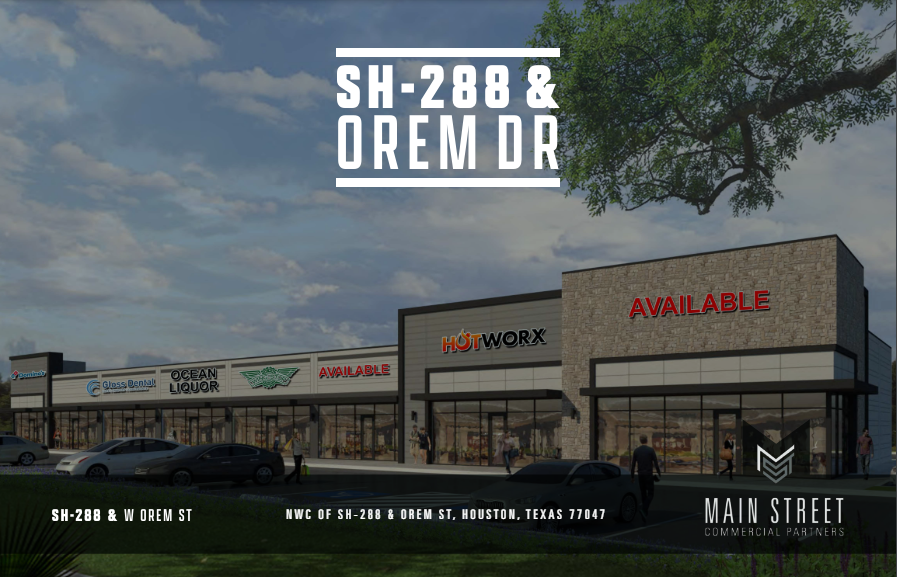 W Orem & Hwy 288, Houston, TX à louer - Photo de l’immeuble – Image 1 sur 3
