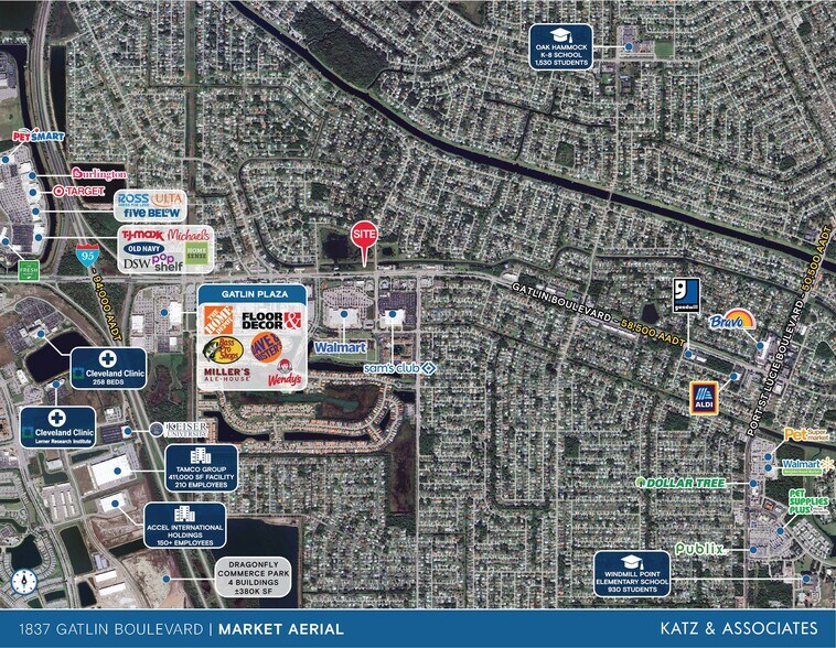 1837 SW Gatlin Blvd, Port Saint Lucie, FL à louer - Photo de l’immeuble – Image 3 sur 3