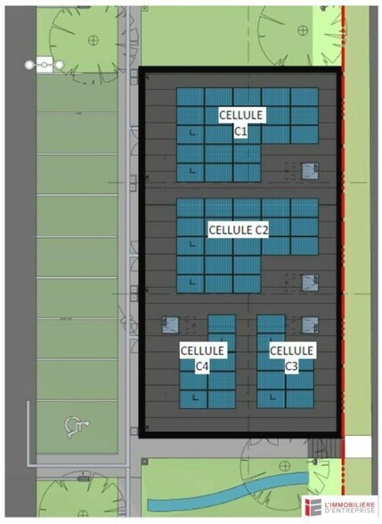 Local d’activités dans Vitré à louer - Plan de site – Image 3 sur 10
