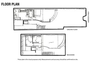 441-445 Emerson St, Palo Alto, CA à louer Plan d’étage– Image 2 sur 4