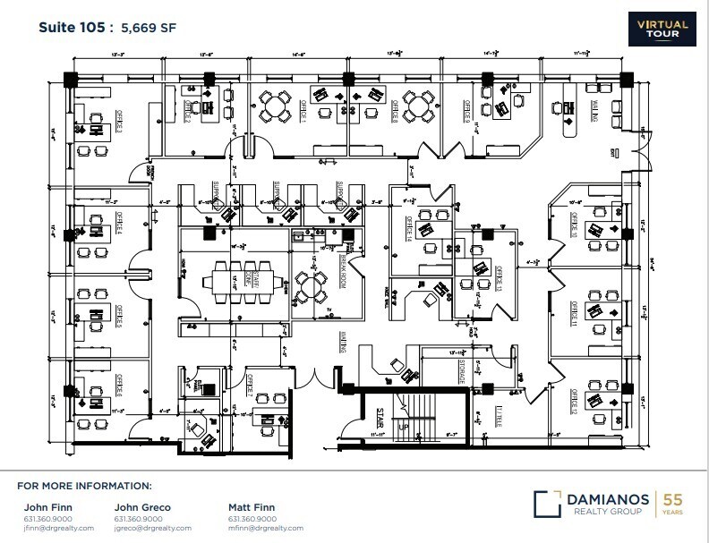 500 W Main St, Babylon, NY à louer Plan d’étage– Image 1 sur 1