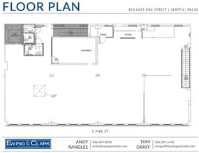 814 E Pike St, Seattle, WA à louer Plan d’étage– Image 1 sur 1