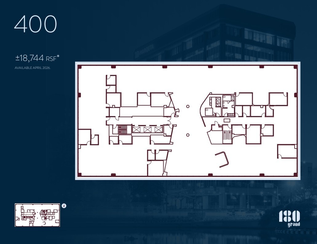 180 Grand Ave, Oakland, CA à louer Plan d’étage– Image 1 sur 1