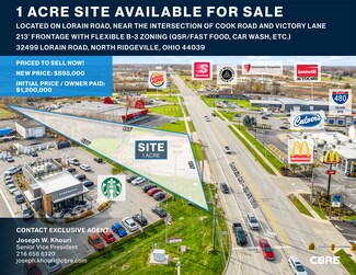 Plus de détails pour 32499 Lorain Rd, North Ridgeville, OH - Terrain à vendre