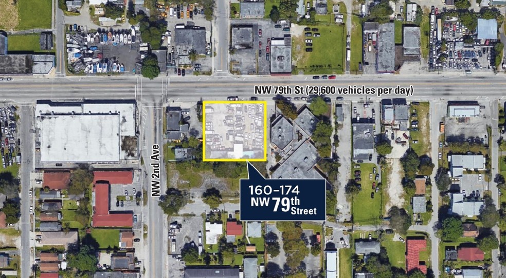 160-174 NW 79th St, Miami, FL à vendre - Photo principale – Image 1 sur 7