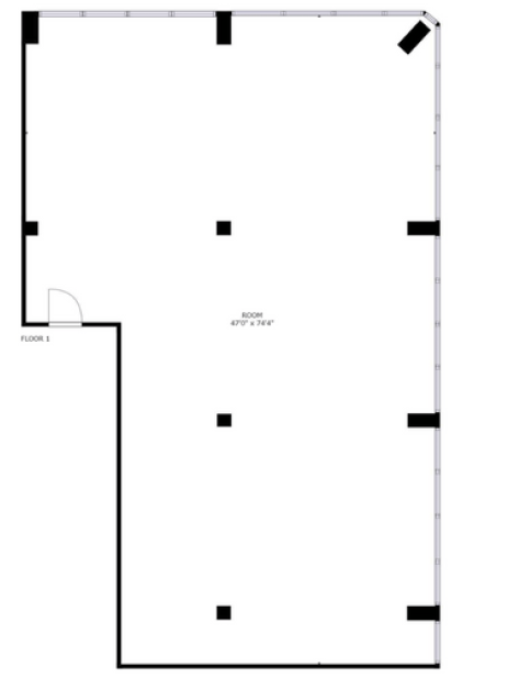 6299 Airport Rd, Mississauga, ON à louer Plan d’étage– Image 1 sur 1
