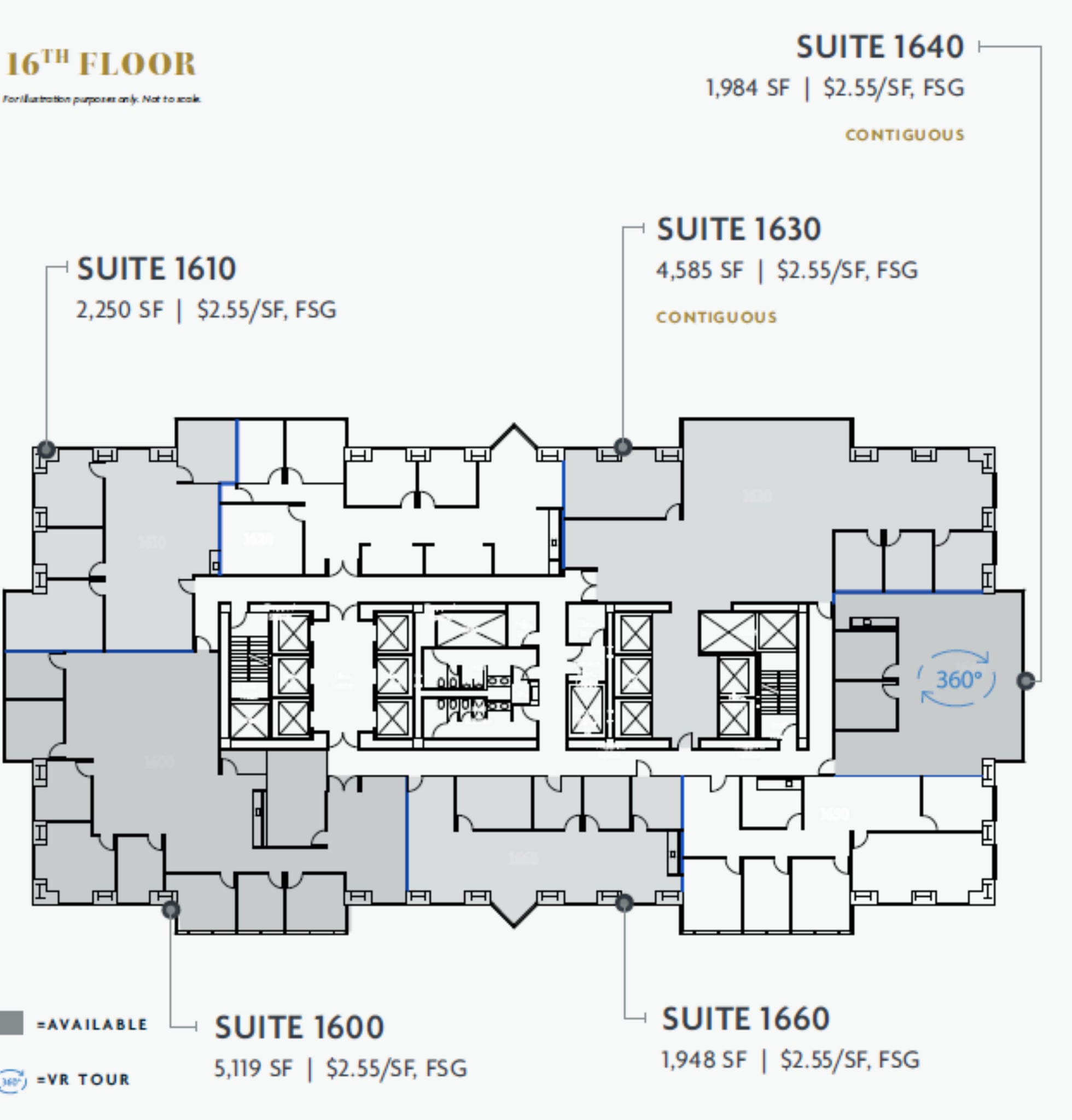 750 B St, San Diego, CA à louer Plan d’étage– Image 1 sur 1