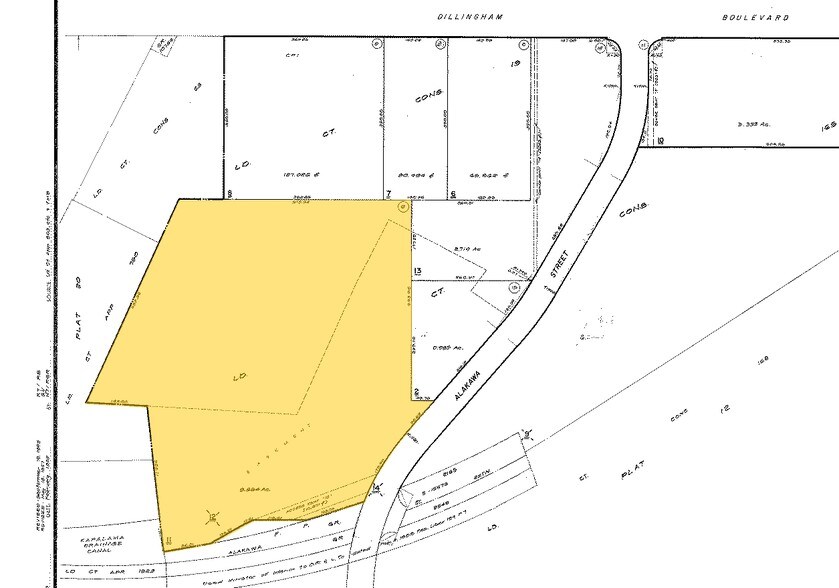 500 alakawa St, Honolulu, HI à louer - Plan cadastral – Image 2 sur 14
