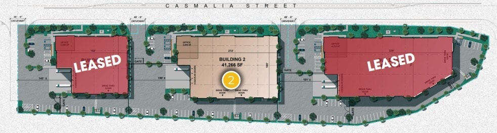 NWC Linden Ave & Casmalia, Rialto, CA à louer Plan de site– Image 1 sur 1