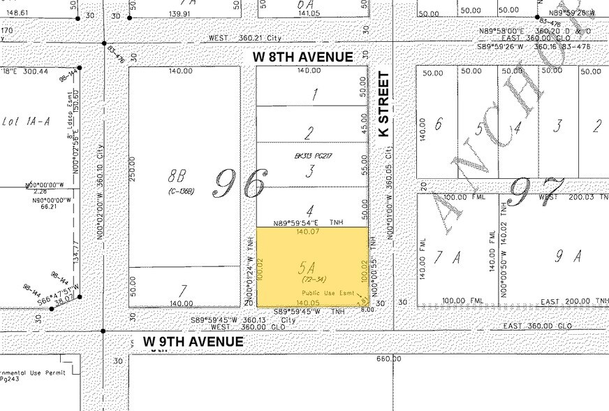 840 K St, Anchorage, AK à louer - Plan cadastral – Image 3 sur 11