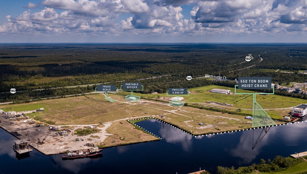 6797 Bayou Black Dr, Gibson, LA à vendre - Aérien – Image 2 sur 5