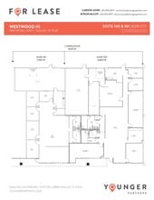1805 Royal Ln, Dallas, TX à louer Plan d’étage– Image 2 sur 2