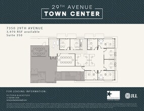 7400 E 29th Ave, Denver, CO à louer Plan d’étage– Image 2 sur 3