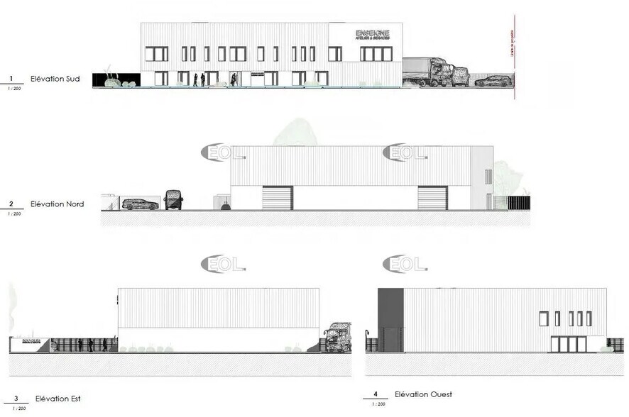 Local d’activités dans Pierrelatte à louer - Plan d’étage – Image 3 sur 5