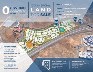 Plus de détails pour 0 Spectrum, Reno, NV - Terrain à vendre