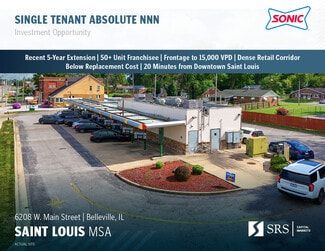 Plus de détails pour 6208 W Main St, Belleville, IL - Local commercial à vendre